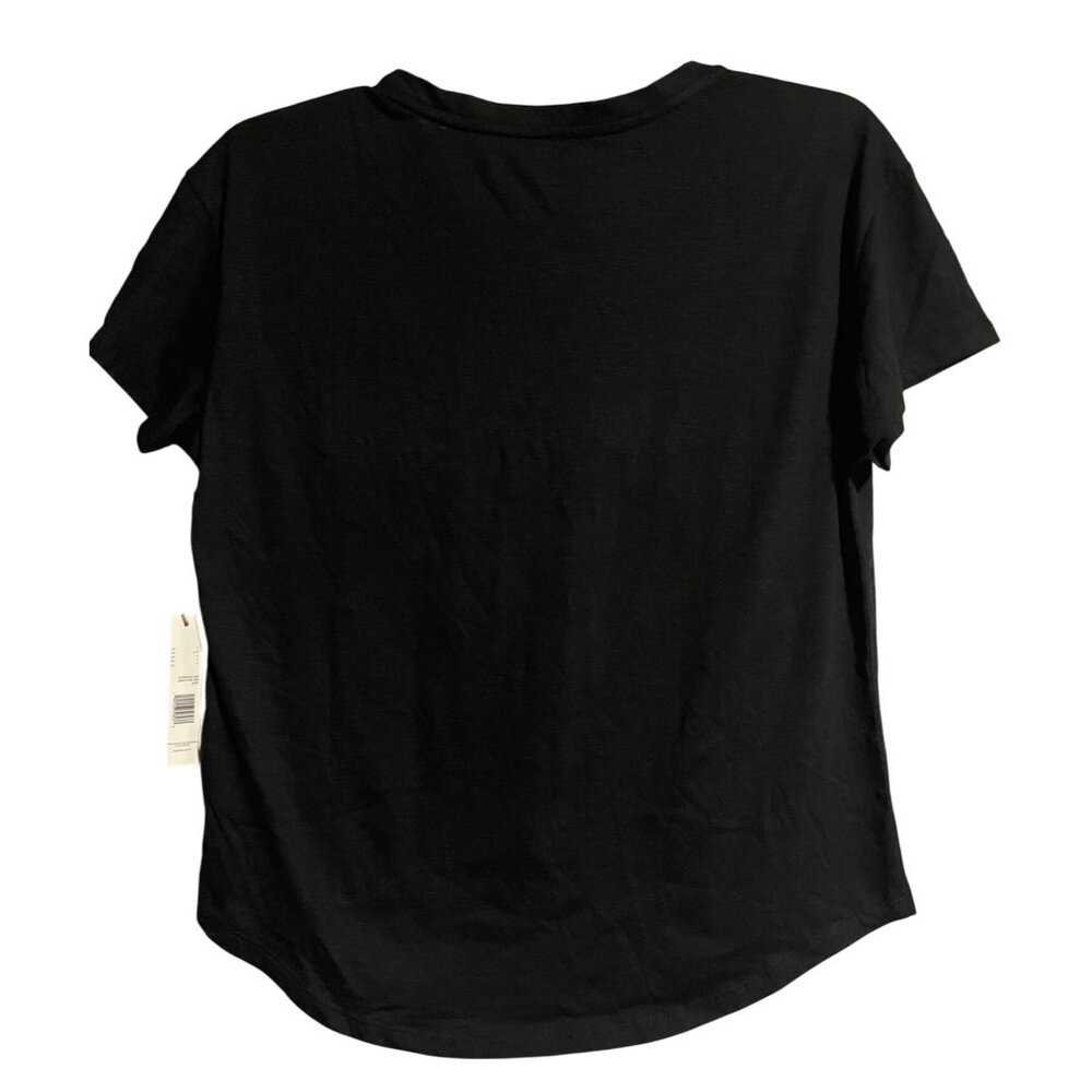 Rae Dunn Drink Up Witches T-Shirt With Ankle Socks Womens L Black & White - Picture 2 of 10